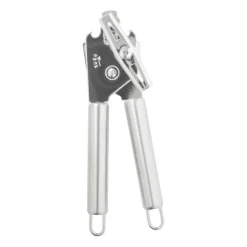 Xenos Blikopener London - zilverkleurig - 20 cm- Keukengerei