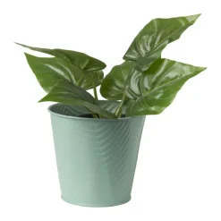 Xenos Bloempot patroon maat S - ø12x13 cm - groen- Plantenbakken|Bloempotten