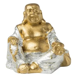 Xenos Boeddha mini - diverse varianten - goudkleurig- Boeddha Beelden|Decoratieve Beelden