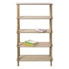 Xenos Boekenkast Scandi - naturel - 140x80x30 cm- Boekenkasten|Vakkenkasten