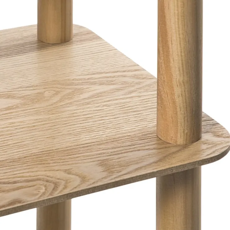 Xenos Boekenkast Scandi - naturel - 140x80x30 cm- Boekenkasten|Vakkenkasten