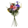 Xenos Boeket kunstbloemen - multikleur - 60 cm- Kunstbloemen