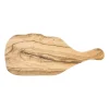Xenos Borrelplank olijfhout XL - bruin - 46x19 cm- Borrelplanken|Kerst Bakken