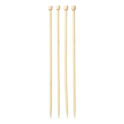 Xenos Breinaalden 7 & 8 mm - bruin - set van 2- Haaknaalden