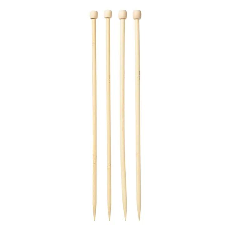 Xenos Breinaalden 7 & 8 mm - bruin - set van 2- Haaknaalden