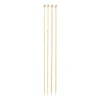 Xenos Breinaalden 4 & 4.5 mm - bruin - set van 2- Haaknaalden