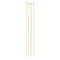 Xenos Breinaalden 4 & 4.5 mm - bruin - set van 2- Haaknaalden