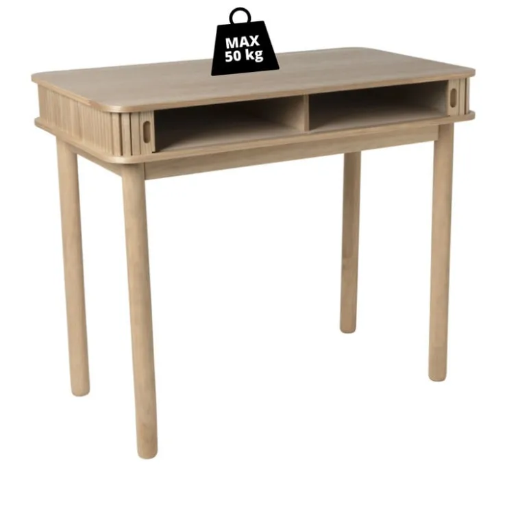 Xenos Bureau Uppsala - naturel - 76x90x50 cm- Bureaus