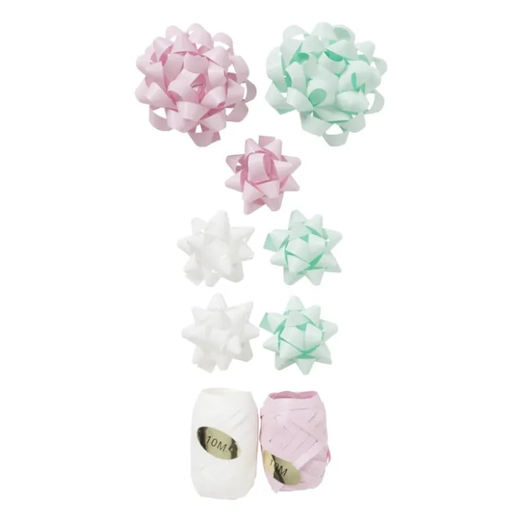 Xenos Cadeaulinten en strikken mix - pastel- Cadeaulinten|Kerst Inpakken