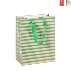 Xenos Cadeautas holly jolly maat M - diverse varianten- Kerst Inpakken