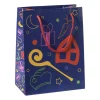 Xenos Cadeautas Sinterklaas - multikleur - 22.9x17.5x10 cm- Cadeautasjes