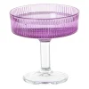 Xenos Champagnecoupe - paars - 150 ml- Champagneglazen