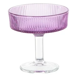 Xenos Champagnecoupe - paars - 150 ml- Champagneglazen
