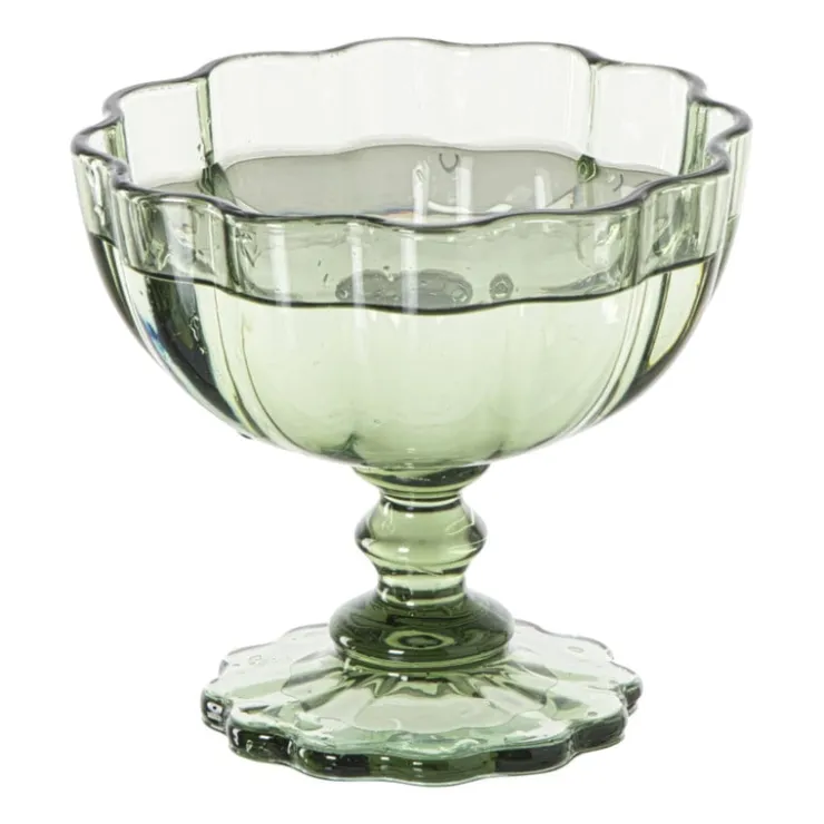 Xenos Champagnecoupe clover - groen - 230 ml- Champagneglazen