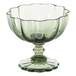 Xenos Champagnecoupe clover - groen - 230 ml- Champagneglazen