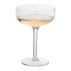 Xenos Champagnecoupe ribbel - glas - 200 ml- Champagneglazen