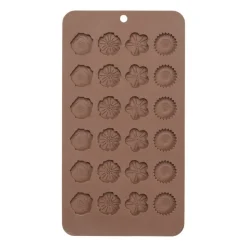 Xenos Chocolade mal - siliconen - bruin- Bakvormen