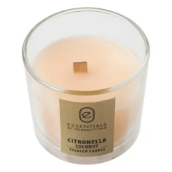 Xenos Citronella kaars in glas - diverse varianten - ø8x7.5 cm- Citronella Kaars|Citronella Kaars