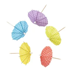 Xenos Cocktail parapluutjes - Set van 12- Prikkers|Keukengerei