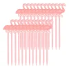 Xenos Cocktailprikkers flamingo - 24 stuks- Wegwerpservies|Keukengerei