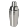 Xenos Cocktailshaker - zilverkleurig - 500 ml- Keukengerei