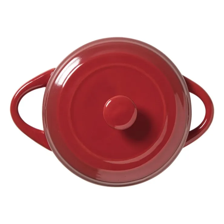 Xenos Cocotte pannetje - rood- Pannen|Ovenschalen