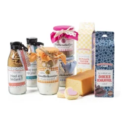 Xenos Complimenten cake - Jij verdient een dikke knuffel - 400 gram- Bakmixen