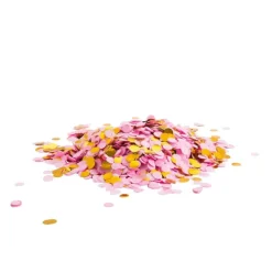 Xenos Confetti - roze / goud- Confetti|Babyshower