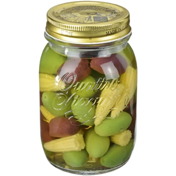Xenos Conservenpot Quattro Stagioni - 500 ml- Voorraadpotten