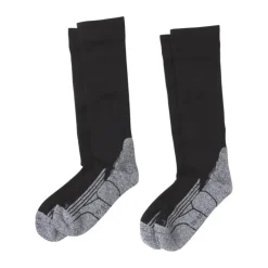 Xenos Coolmax compressie sokken 2 paar - zwart - maat 43-46- Sportsokken