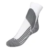 Xenos Coolmax sportsokken 35/38 - wit/grijs - 2 paar- Sportsokken