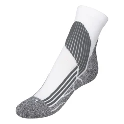 Xenos Coolmax sportsokken 35/38 - wit/grijs - 2 paar- Sportsokken