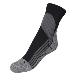Xenos Coolmax sportsokken 39/42 - zwart/grijs - 2 paar- Sportsokken