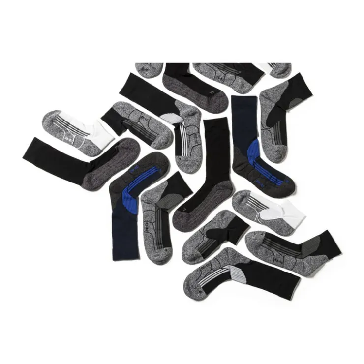 Xenos Coolmax sportsokken 39/42 - zwart/grijs - 2 paar- Sportsokken