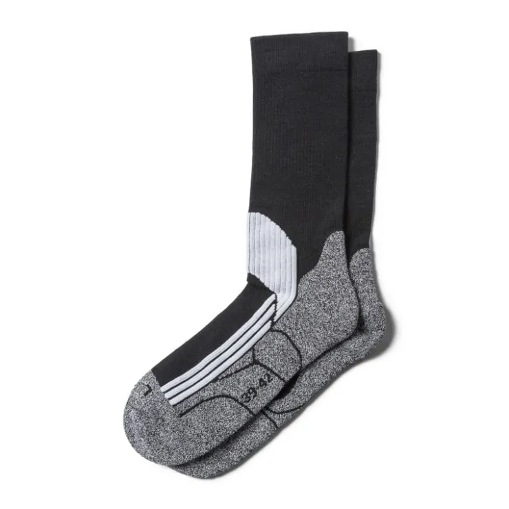 Coolmax wandelsokken - zwart - maat 39-42 - 2 paar- Sportsokken|Kerstcadeaus