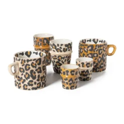 Xenos Cup animal - bruin - 265 ml- Mokken
