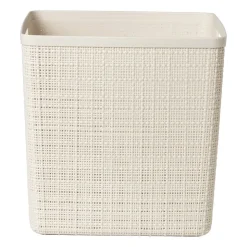 Xenos Curver jute opbergmand cube - 17 liter - beige- Opbergboxen