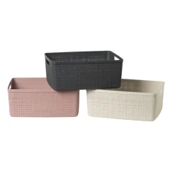 Xenos Curver jute opbergmand M - 12 liter - beige- Opbergboxen