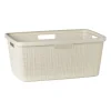Curver jute wasmand - 46 liter - beige- Wasmanden