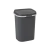 Curver prullenbak mistral flat - grijs - 25 liter- Pedaalemmers|Prullenbakken