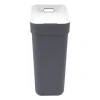 Curver prullenbak ready to collect - donkergrijs/lichtgrijs - 30 liter- Pedaalemmers|Prullenbakken
