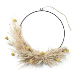 Xenos Deco ring metaal - ø35 cm- Kerst Knutselen|Wandhangers