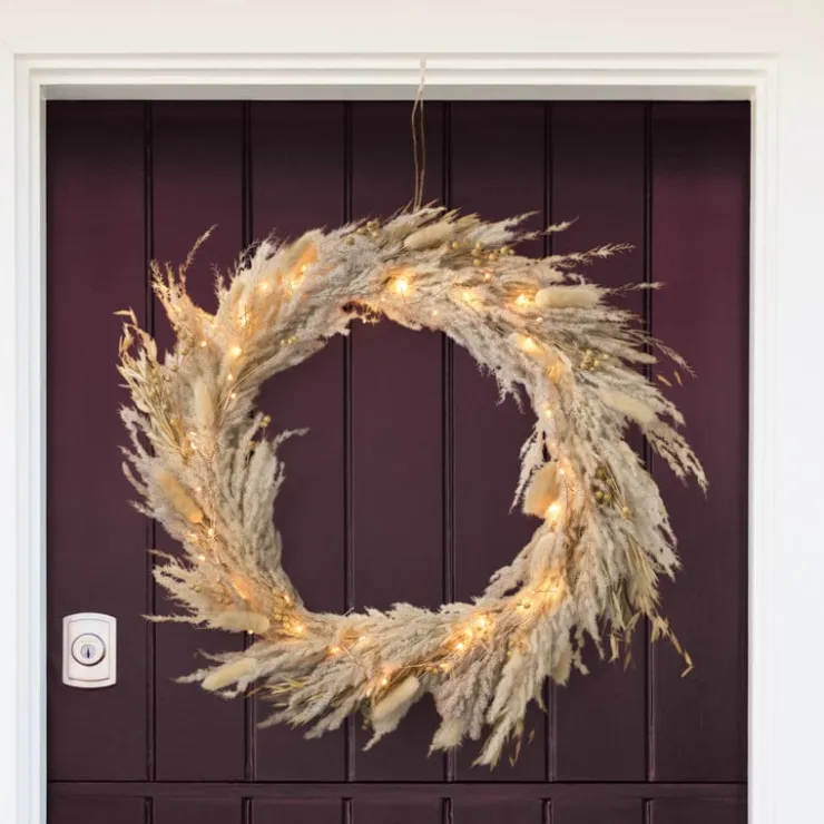 Xenos Deco ring metaal - ø35 cm- Kerst Knutselen|Wandhangers