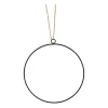 Xenos Deco ring metaal - ø25 cm- Kerst Knutselen|Wandhangers