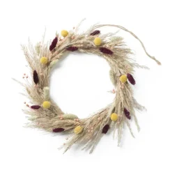 Xenos Deco ring metaal - ø25 cm- Kerst Knutselen|Wandhangers