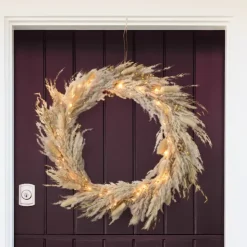 Xenos Deco ring metaal - ø25 cm- Kerst Knutselen|Wandhangers