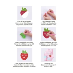 Xenos Diamond painting - DIY set van 10 sleutelhangers- Diamond Paintings