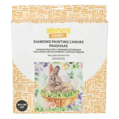 Xenos Diamond painting - pasen - 30x30 cm- Diamond Paintings
