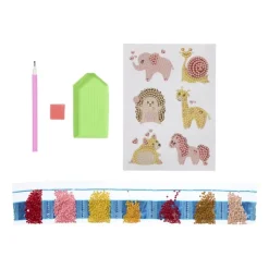 Xenos Diamond painting stickers DIY - set van 6 - diverse varianten- Diamond Paintings