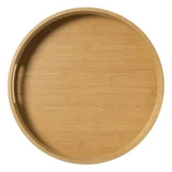 Xenos Dienblad rond - bamboe - ø35 cm- Dienbladen
